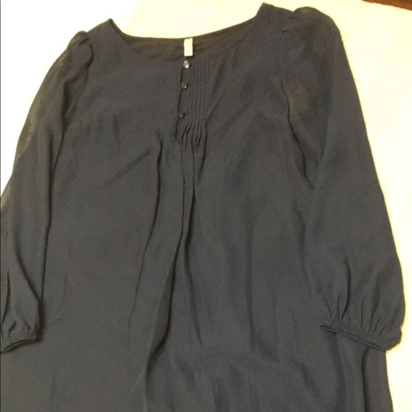 Xhilaration Navy Dress - Picture 1 of 4